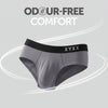 Pace Cotton Rib Briefs Ash Grey