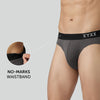 Pace Cotton Rib Briefs Charcoal Grey