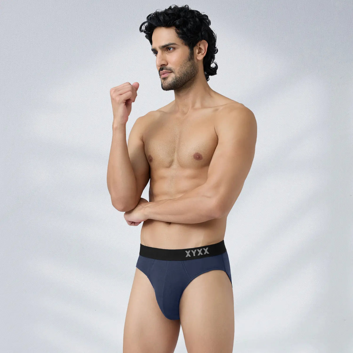 Pace Cotton Rib Briefs Estate Blue