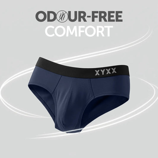Pace Cotton Rib Briefs Estate Blue