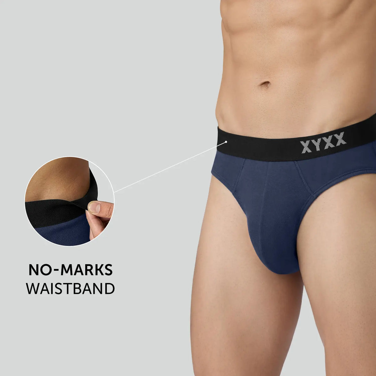 Pace Cotton Rib Briefs Estate Blue