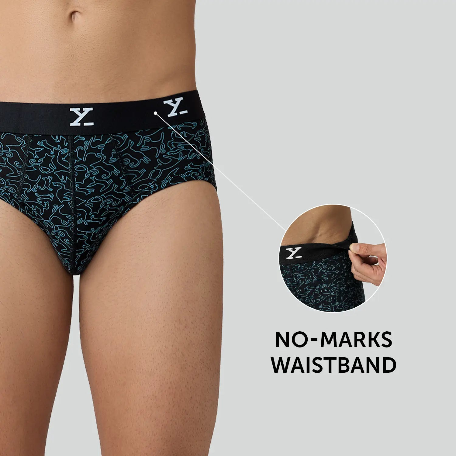 Shuffle Modal Briefs Yoga Black