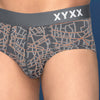 Urbane Modal Briefs For Men Map Grey -  XYXX Mens Apparels