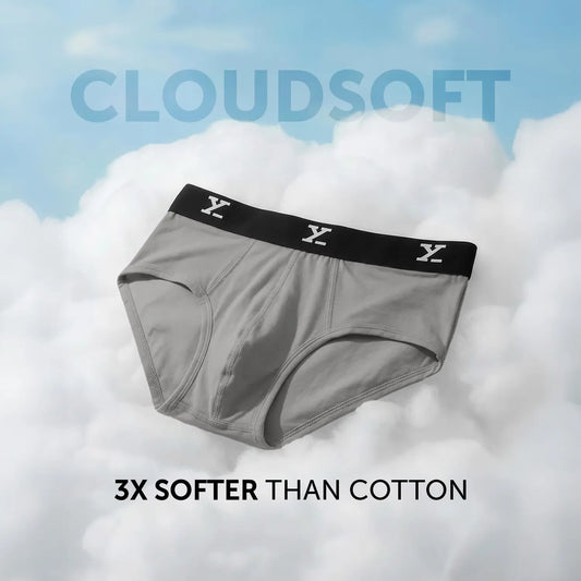 Ace Modal Briefs Heather Grey