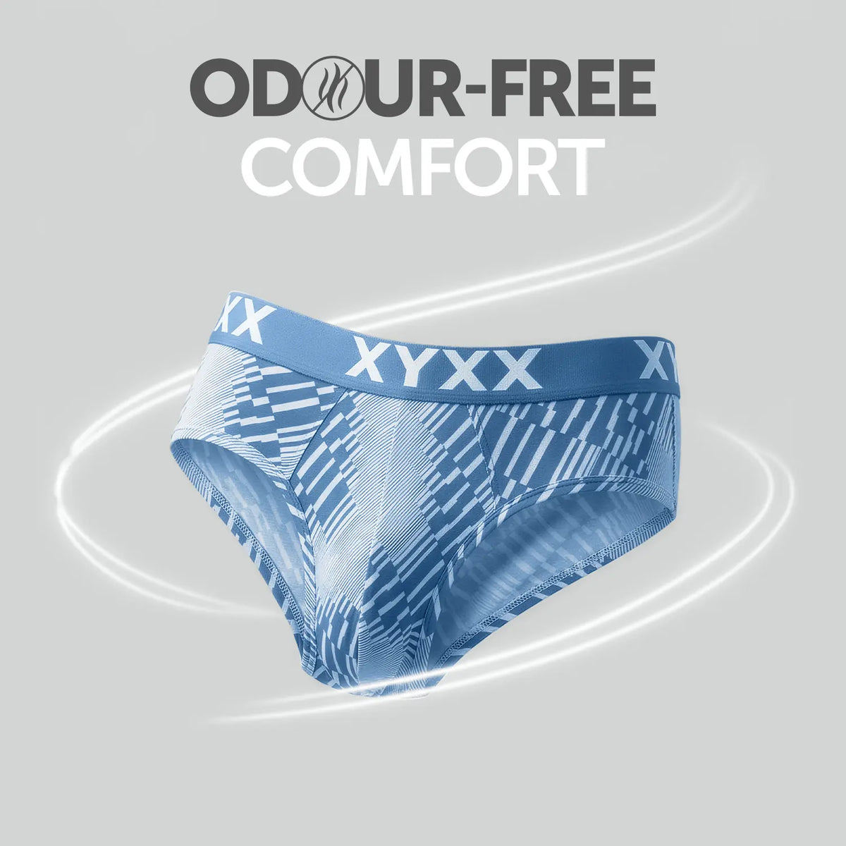 Matrix Cotton-Modal Briefs Cascade Blue