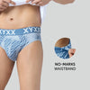 Matrix Cotton-Modal Briefs Cascade Blue