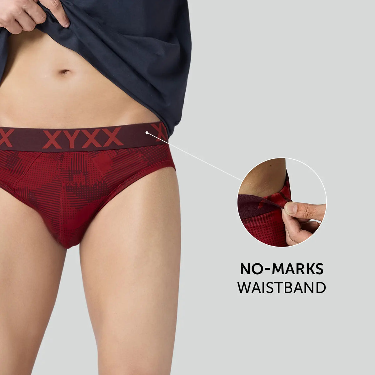 Matrix Cotton-Modal Briefs Code Red