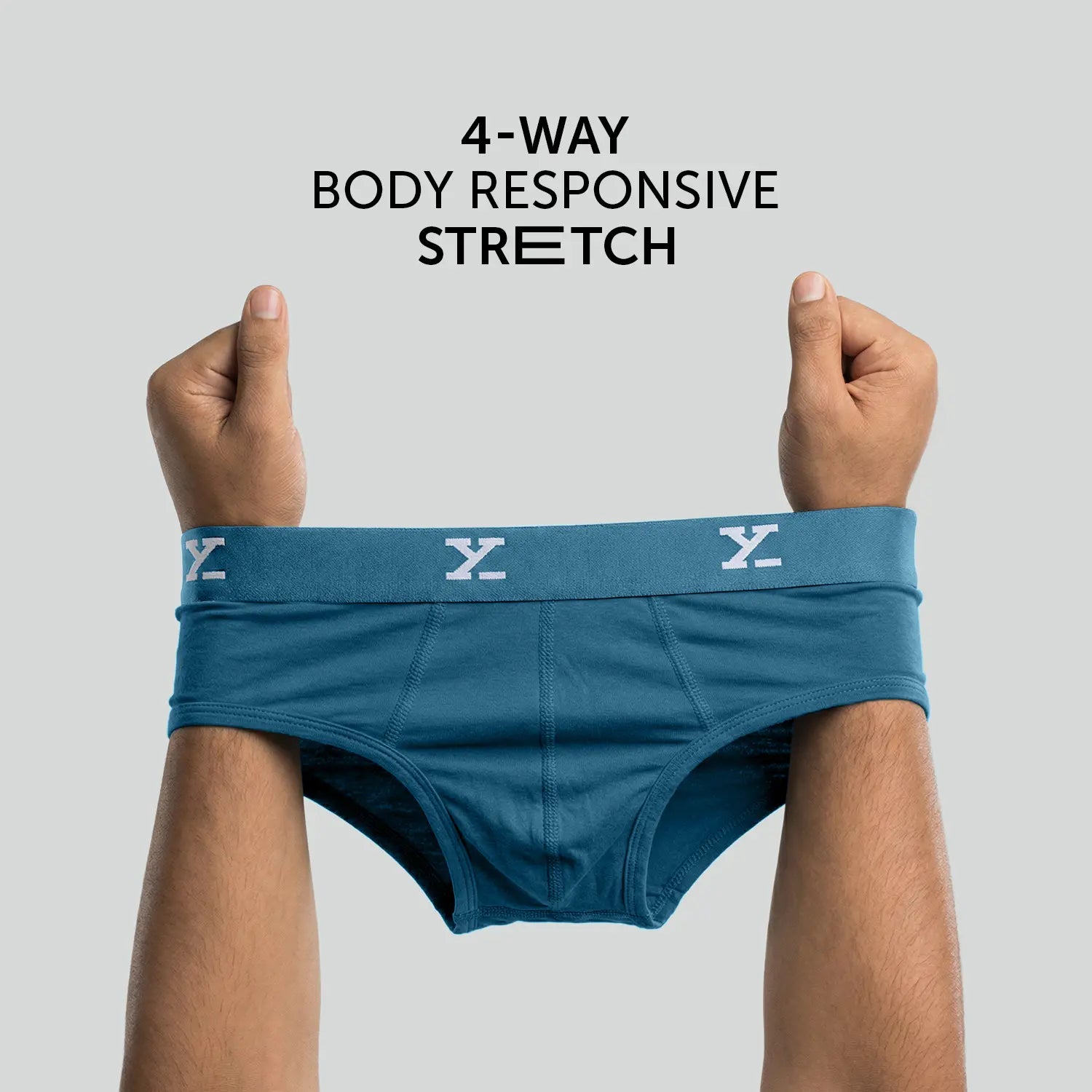 Cloudsoft Modal Briefs - Aqua Blue