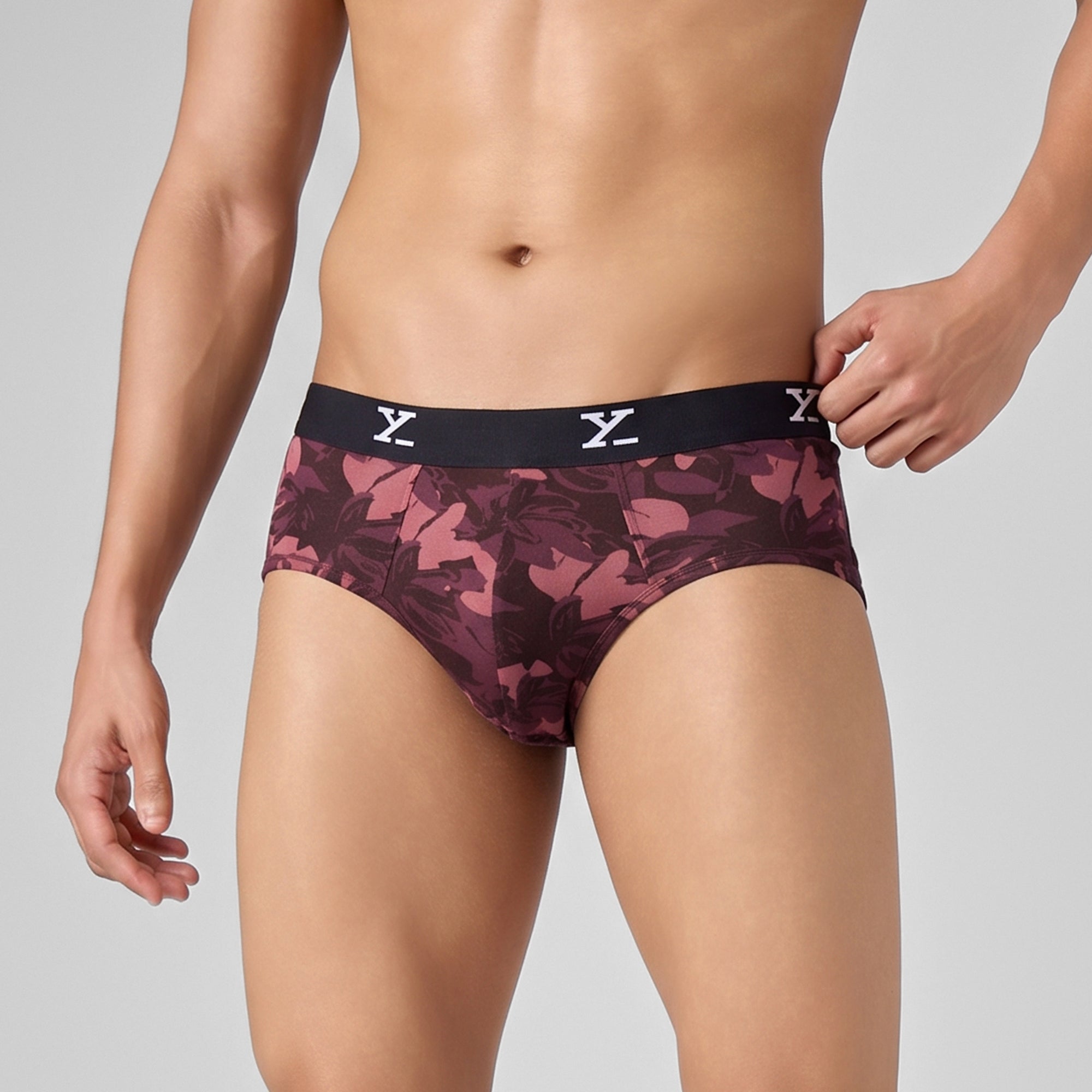 Cloudsoft Modal Briefs - Tropical Red