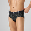 Cloudsoft Modal Briefs - Tropical Black