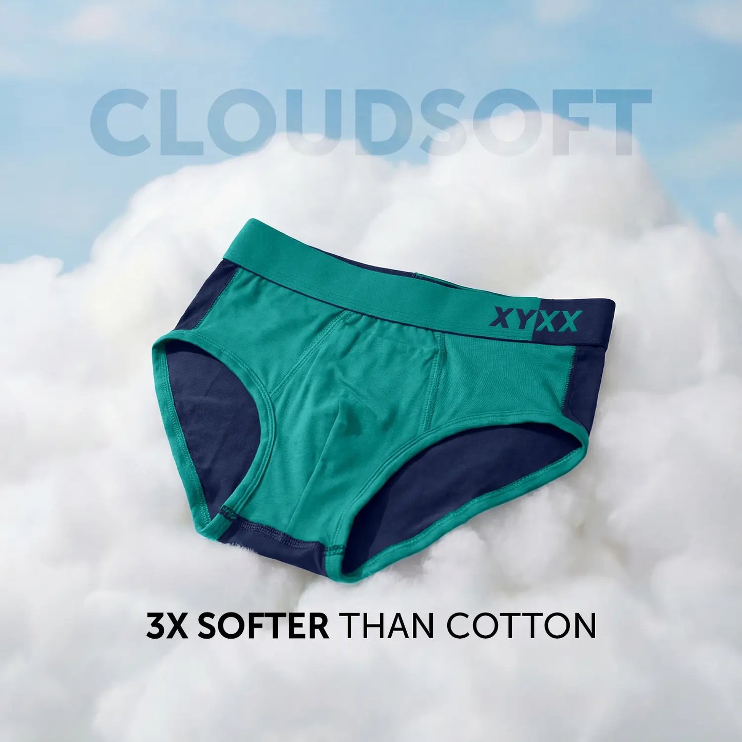 Dualist Modal Briefs Aqua Green