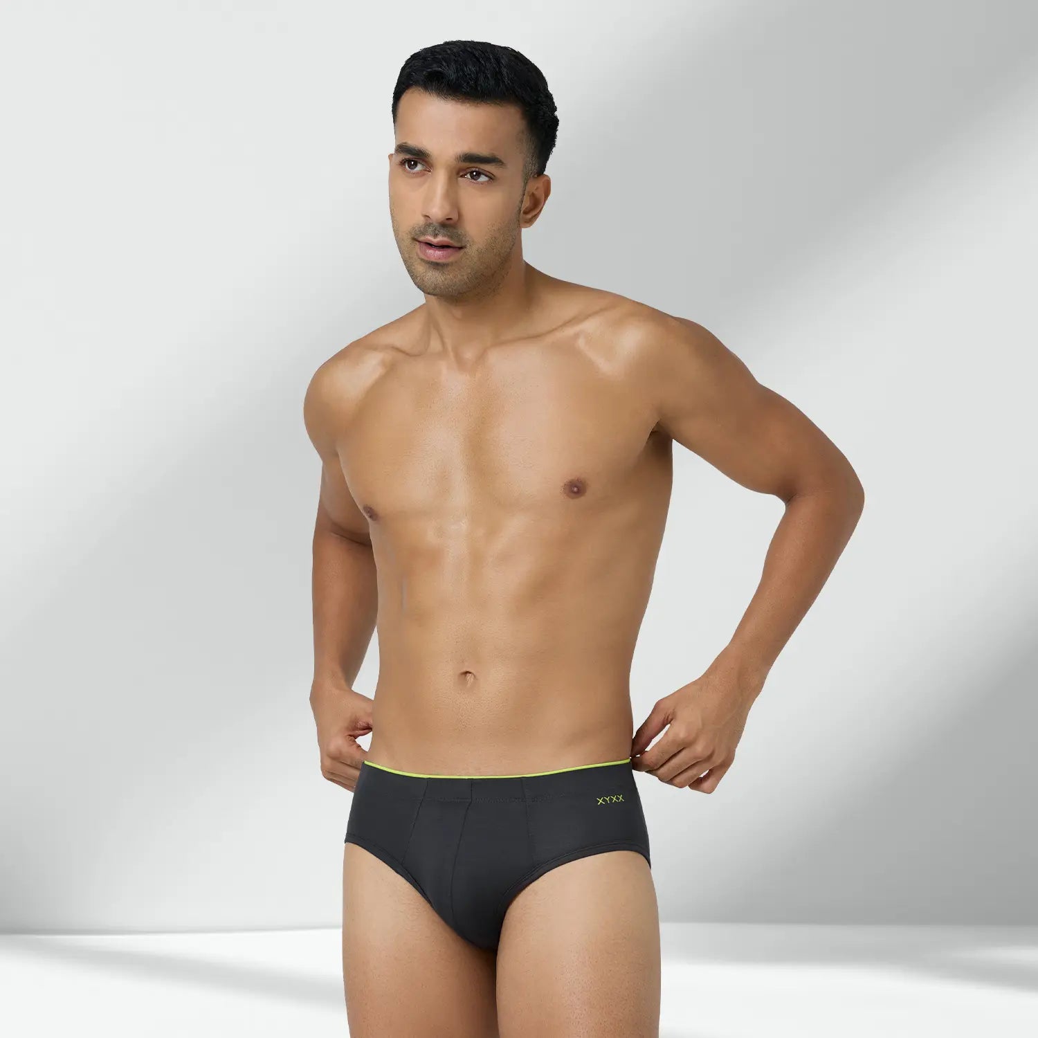 Uno Modal Briefs Graphite Grey