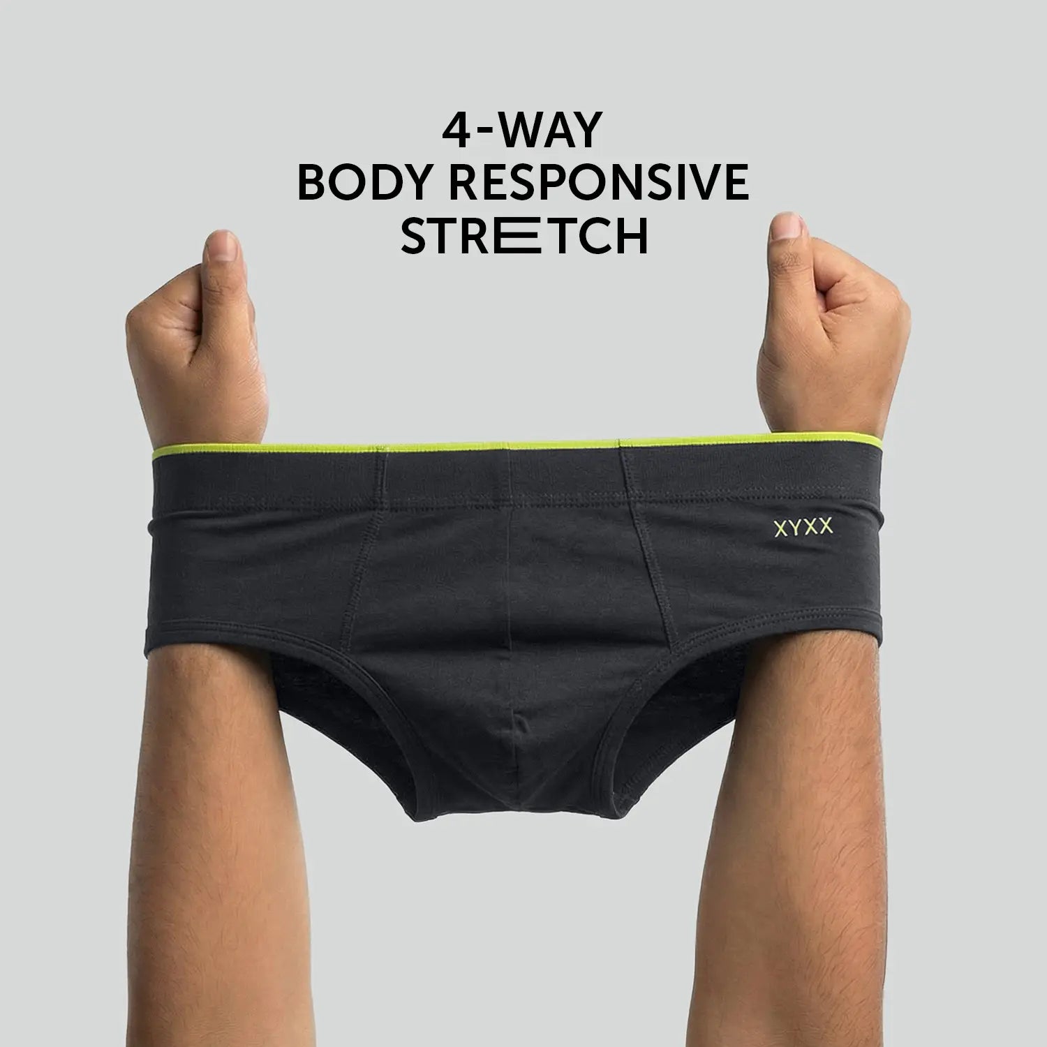 Uno Modal Briefs Graphite Grey