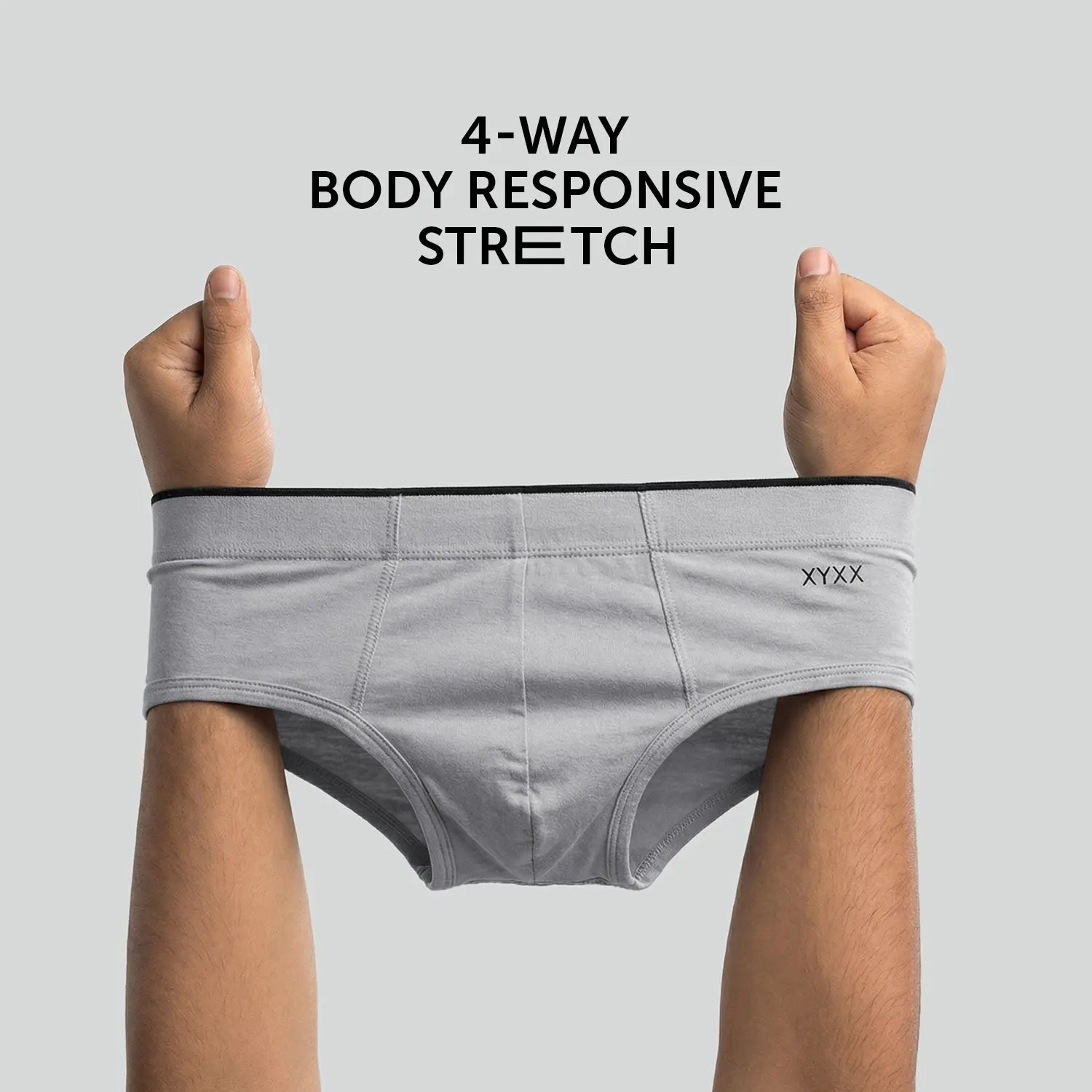 Uno Modal Briefs Ash Grey