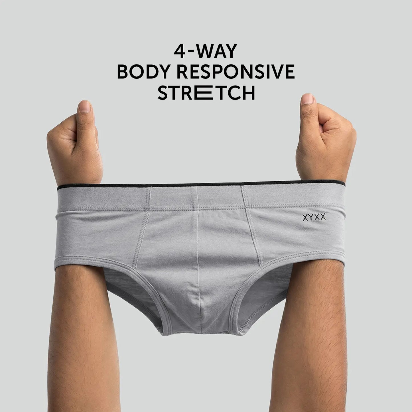 Uno Modal Briefs Ash Grey