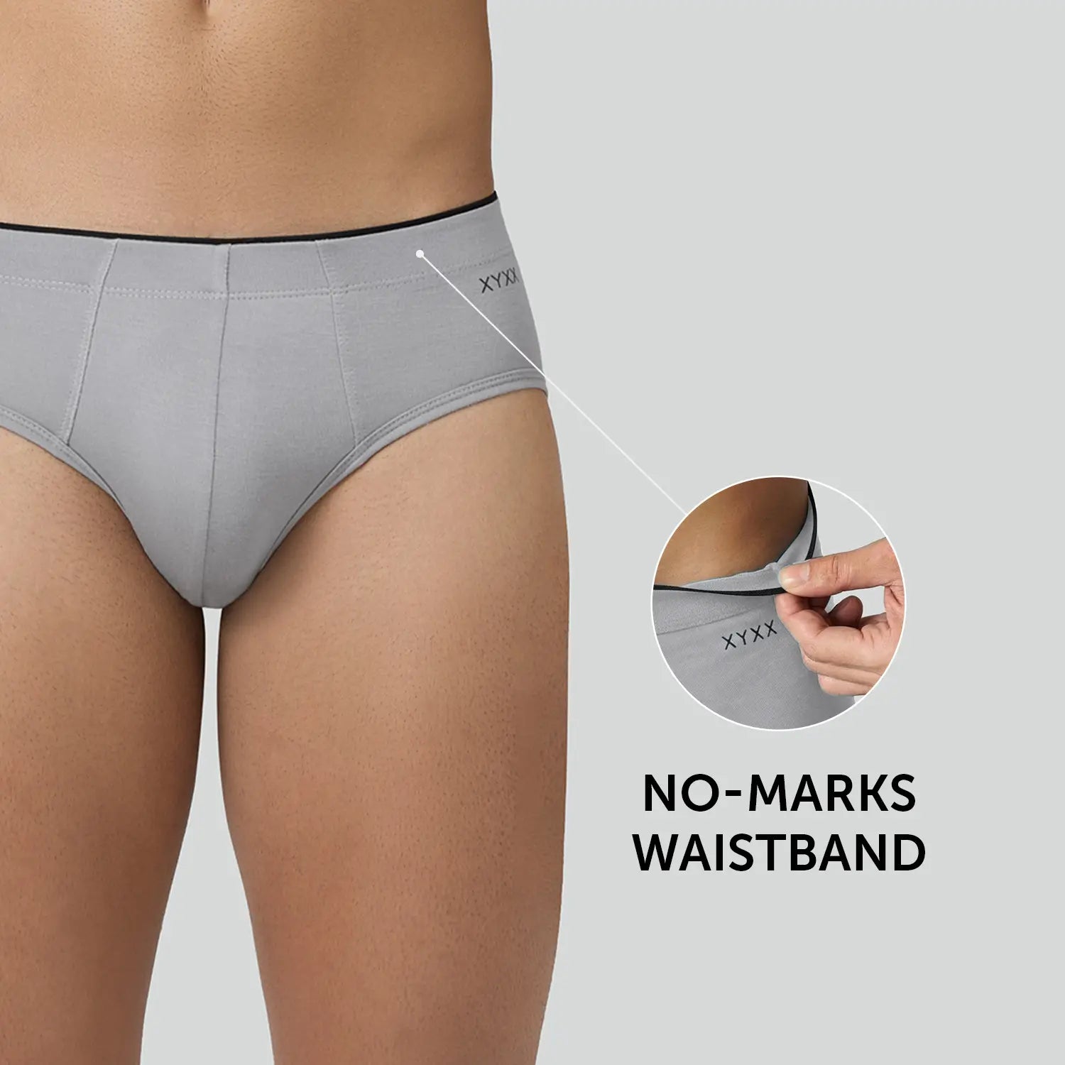 Uno Modal Briefs Ash Grey