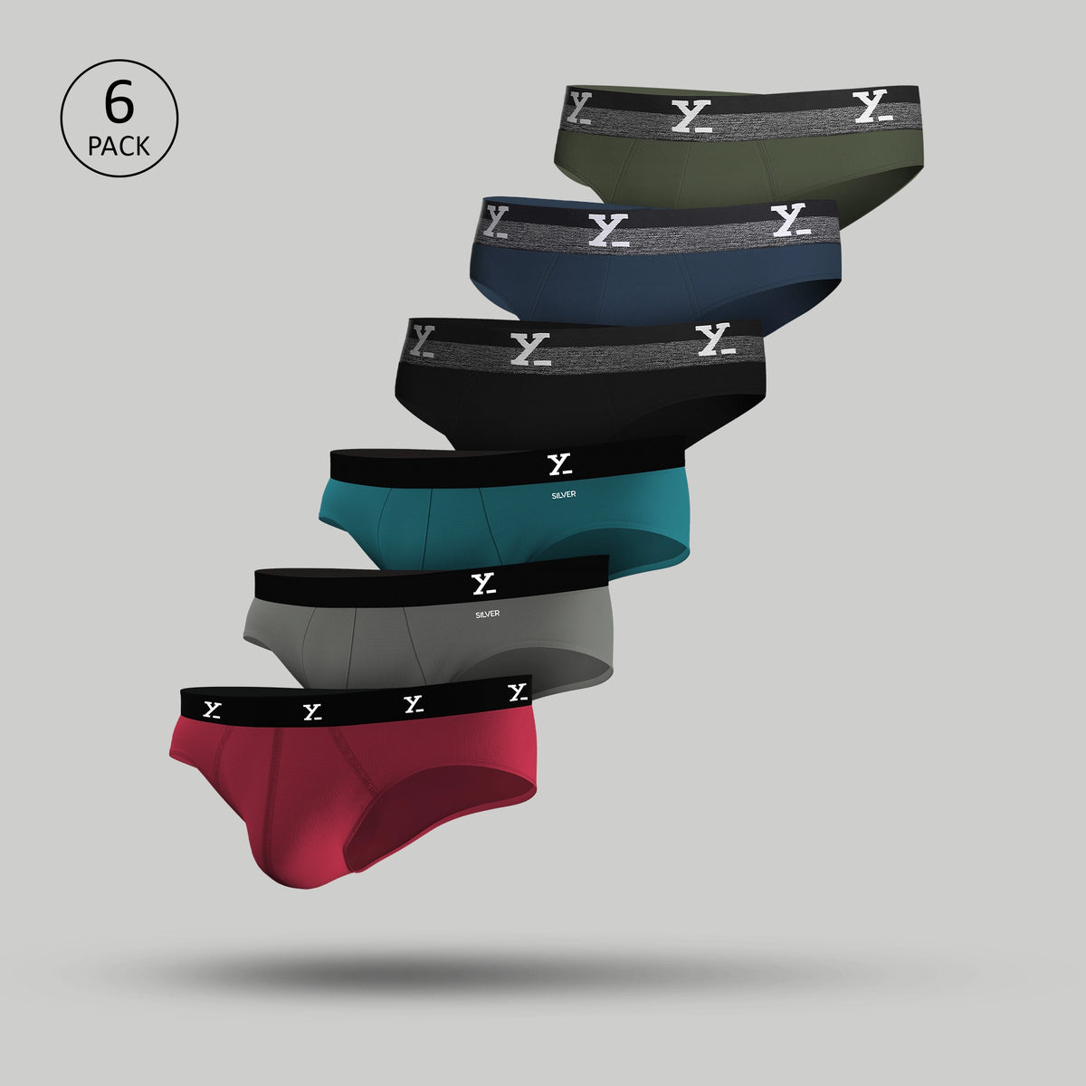 Ace Aero Nova Briefs (Pack of 6)