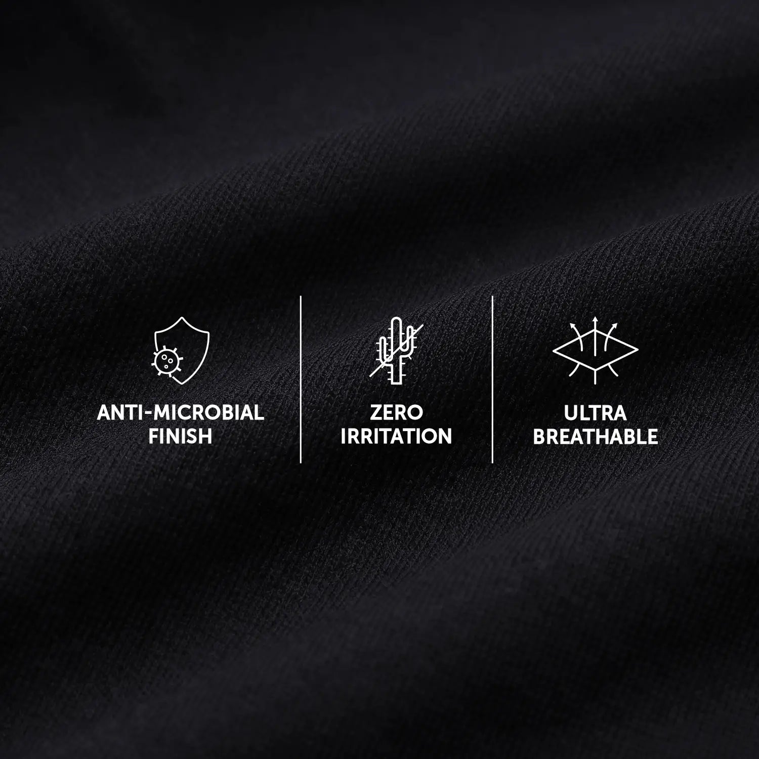 Aero Silver Cotton Briefs Black Knight