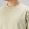 Boxy Oversized Crewneck T-shirt - Cascade Grey