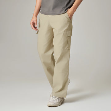 Ripstop Relaxed Fit Utility Cargo Pants | Loose Pants for Men