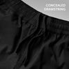 Textured Wide-Straight Fit Cargo Pants - Onyx Black