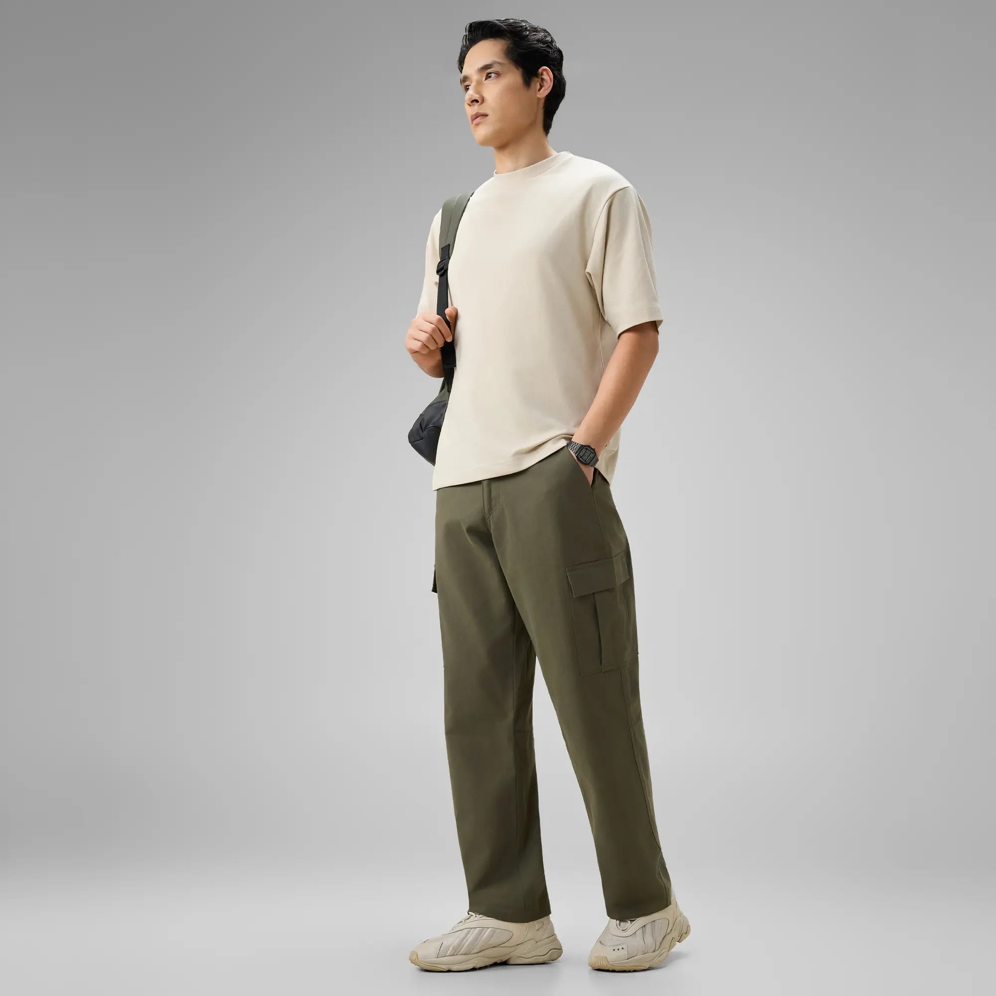 Everyday Cargo Pants - Olive Green