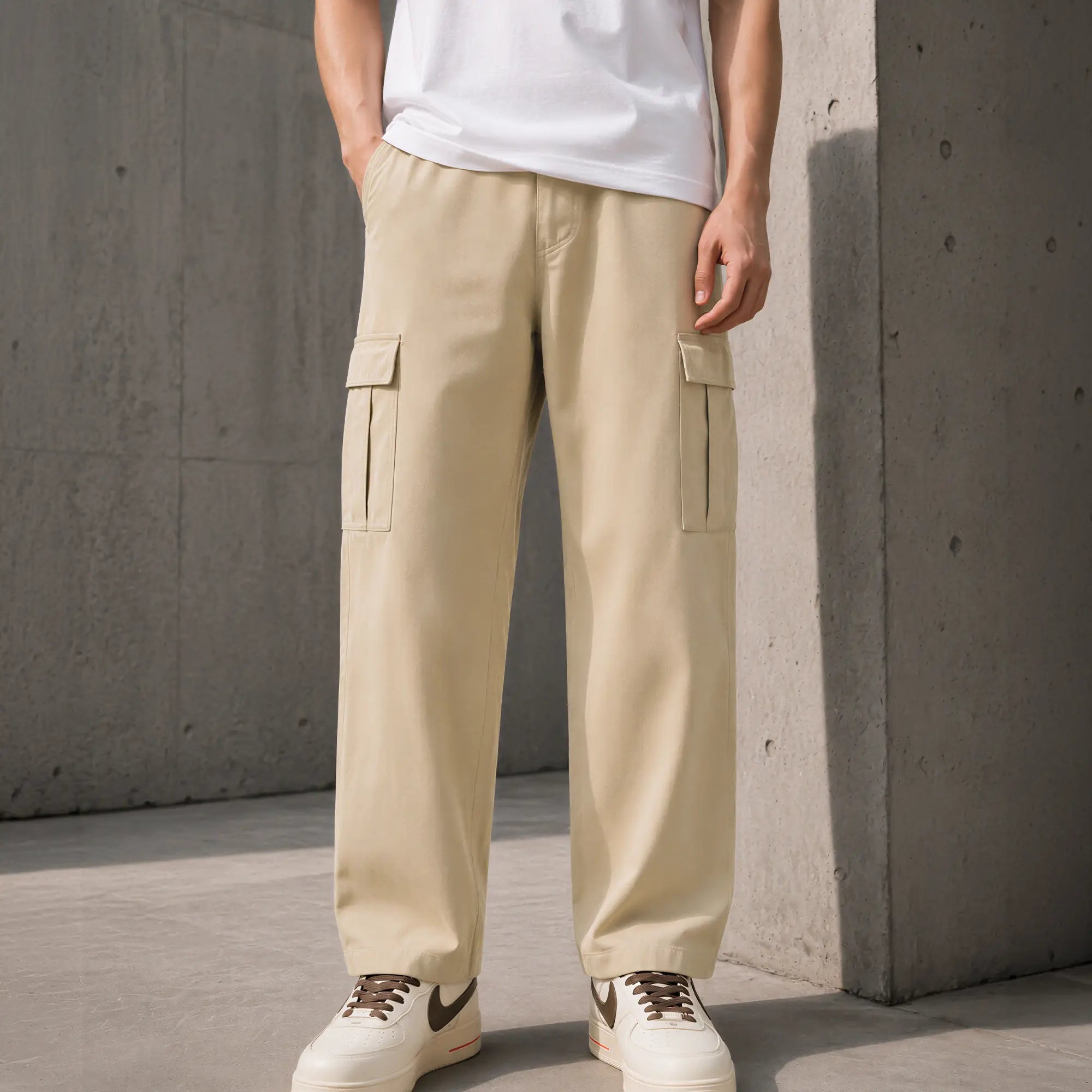 Everyday Cargo Pants - Biscuit Brown