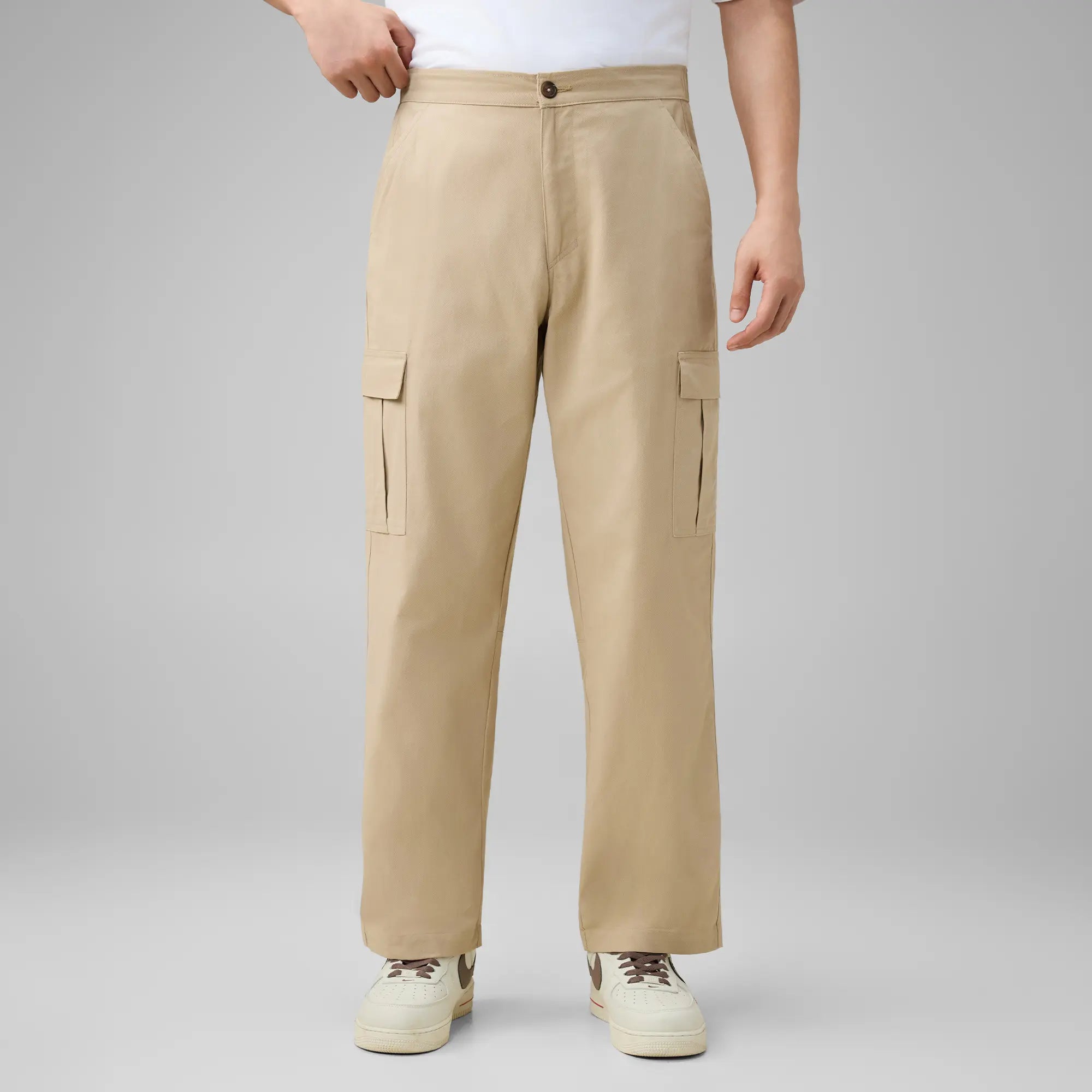 Everyday Cargo Pants - Biscuit Brown