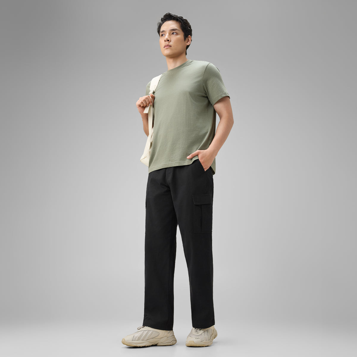 Everyday Cargo Pants - Pitch Black