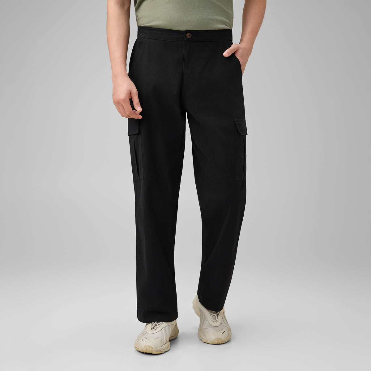 Everyday Cargo Pants - Pitch Black
