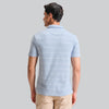 Linea Cotton Polo T-shirt - Sky Blue