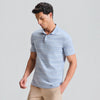 Linea Cotton Polo T-shirt - Sky Blue