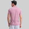 Linea Cotton Polo T-shirt - Dusty Pink