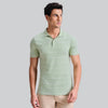 Linea Cotton Polo T-shirt - Pistachio Green