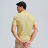 Linea Cotton Polo T-shirt - Butter Yellow