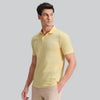 Linea Cotton Polo T-shirt - Butter Yellow