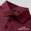 Supima Cotton Slim Fit Polo - Merlot Maroon