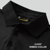 Supima Cotton Slim Fit Polo - Black Knight