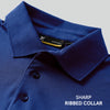 Supima Cotton Slim Fit Polo - Midnight Blue