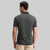 Supima Cotton Slim Fit Polo - Storm Grey