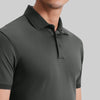 Supima Cotton Slim Fit Polo - Storm Grey