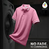 Pique Polo T-shirt - Vintage Pink