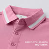 Pique Polo T-shirt - Vintage Pink