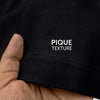Pique Polo T-shirt - Black Knight