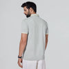 Pique Polo T-shirt - Grey Mist