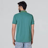 Pique Polo T-shirt - Aqua Green