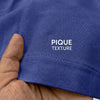 Pique Polo T-shirt - Iris Blue