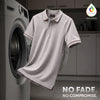 Pique Polo T-shirt - Warm Grey