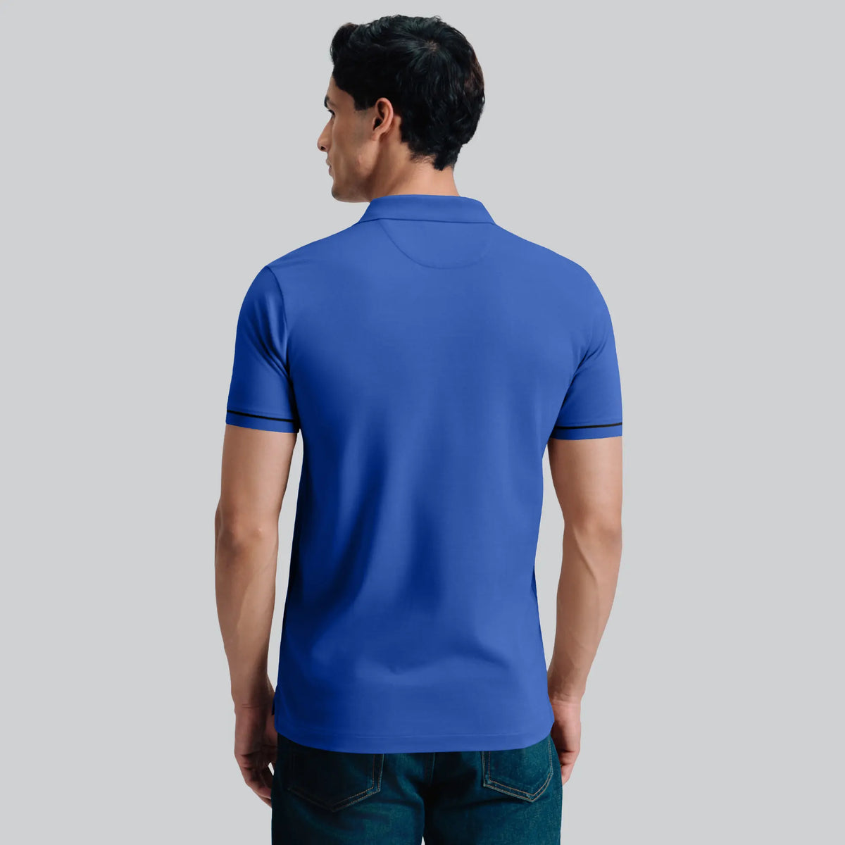 Pique Polo T-shirt - Olympic Blue