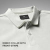 Pique Polo T-shirt - Almond White